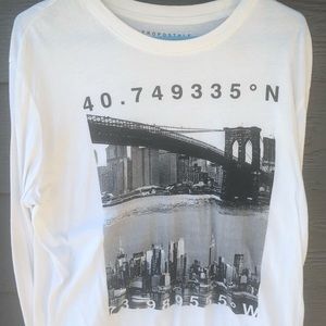 Aeropostale long sleeve Brooklyn tee shirt